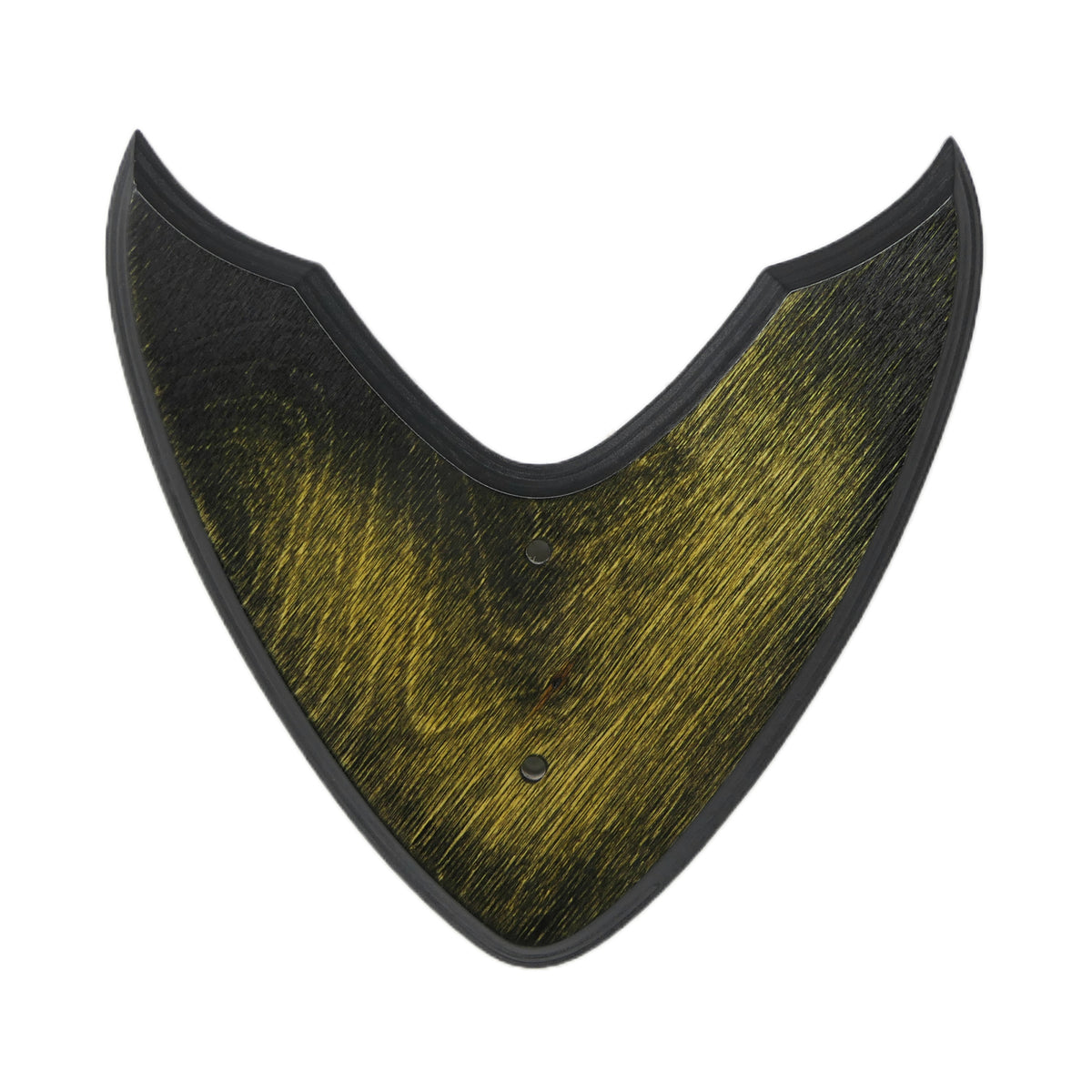 Gitarrenhalter aus Holz Gelb Schwarz – DARK EDGE SIX