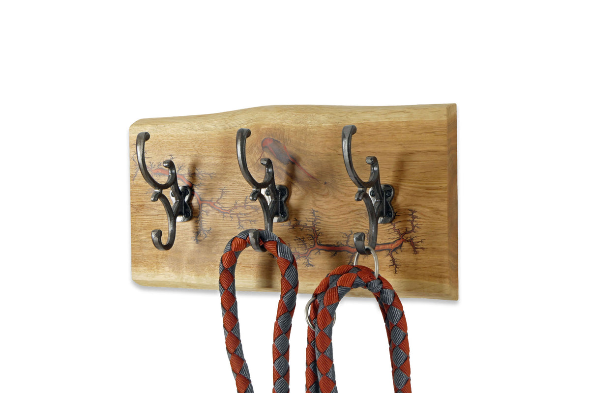 Wandgarderobe Eiche 40 cm – Deep Orange