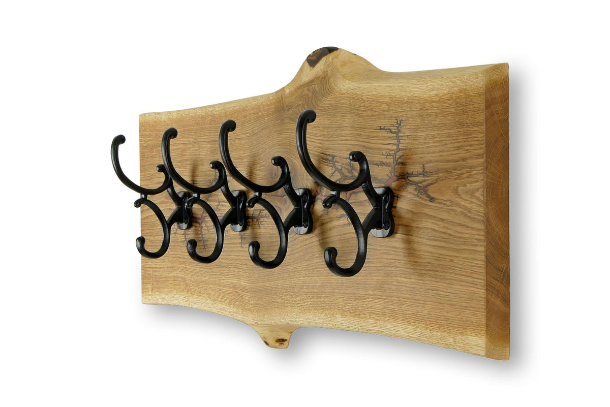 Wandgarderobe Eiche 60 cm – Flame Copper