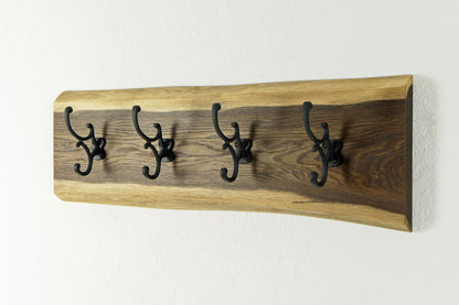 Wandgarderobe Räuchereiche 72 cm – OAK NOIR