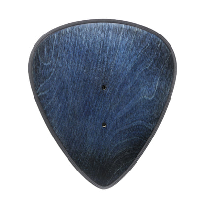 Gitarrenhalter aus Holz Blau Schwarz – DARK EDGE FOUR