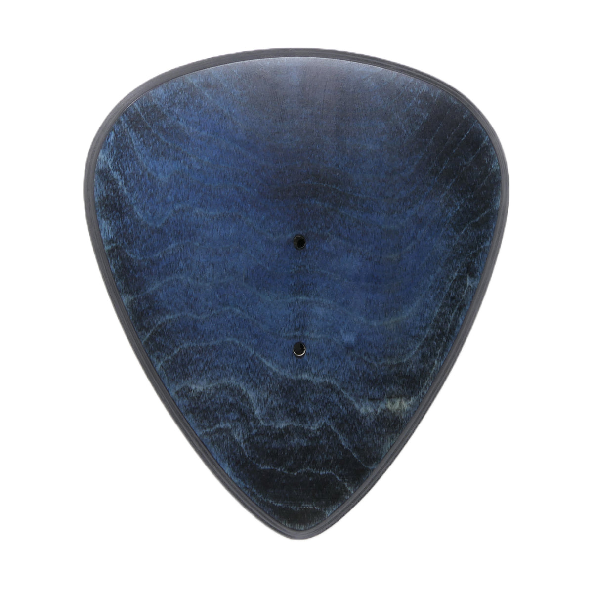 Gitarrenhalter aus Holz Blau Schwarz – DARK EDGE FOUR