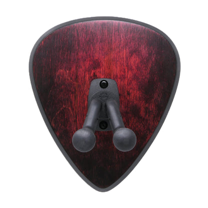 Gitarrenhalter aus Holz Cherry-Rot Schwarz – DARK EDGE FOUR