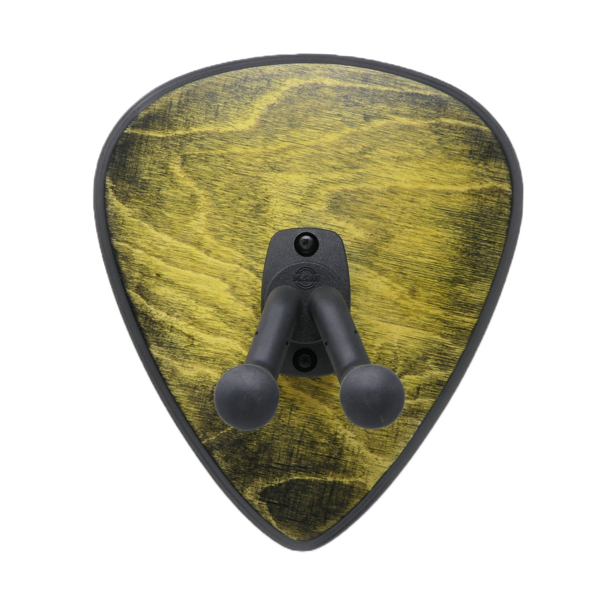 Gitarrenhalter aus Holz Gelb Schwarz – DARK EDGE FOUR