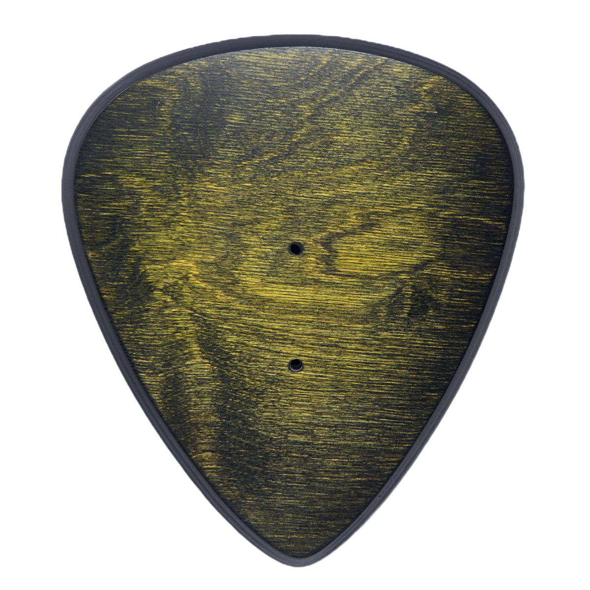Gitarrenhalter aus Holz Gelb Schwarz – DARK EDGE FOUR