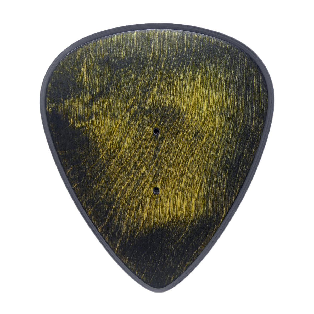 Gitarrenhalter aus Holz Gelb Schwarz – DARK EDGE FOUR
