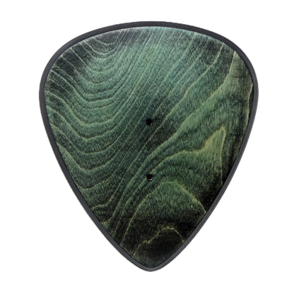 Gitarrenhalter aus Holz Grün Schwarz – DARK EDGE FOUR