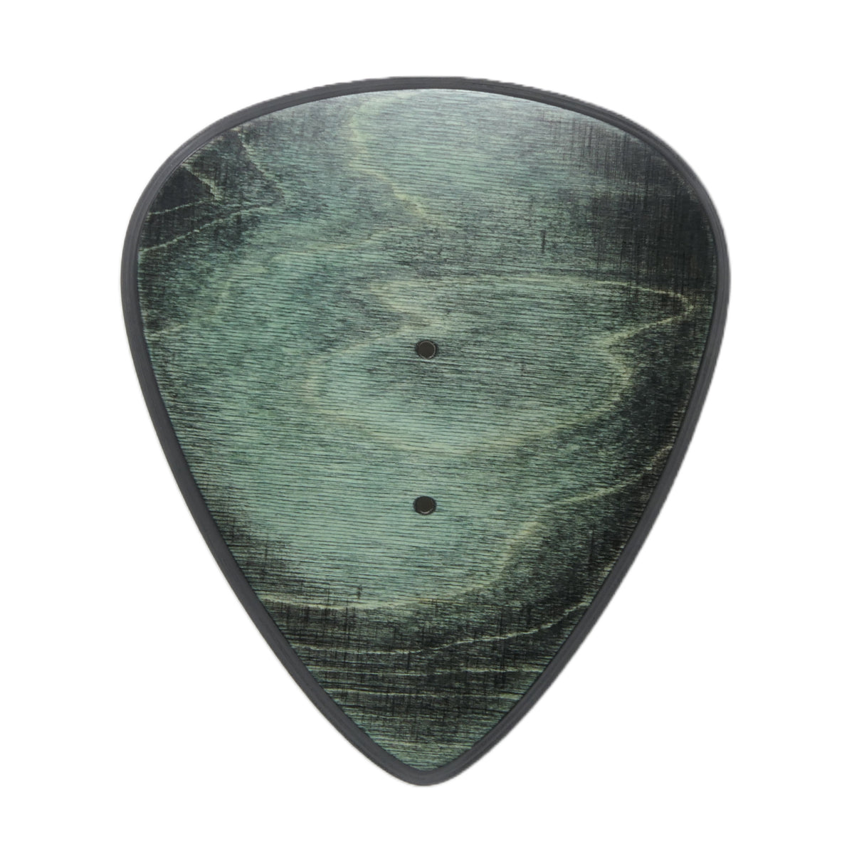 Gitarrenhalter aus Holz Grün Schwarz – DARK EDGE FOUR