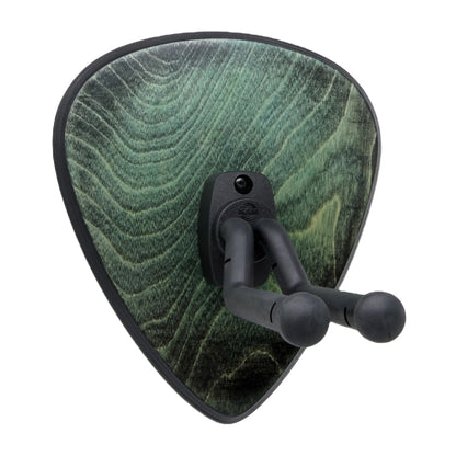 Gitarrenhalter aus Holz Grün Schwarz – DARK EDGE FOUR