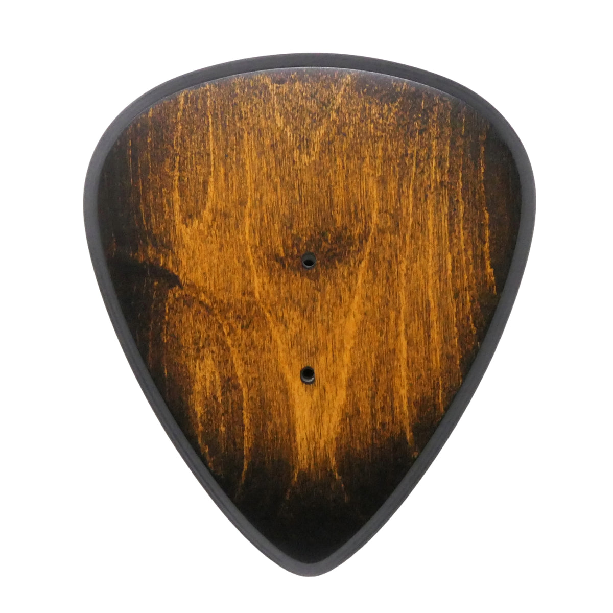 Gitarrenhalter aus Holz Orange Schwarz – DARK EDGE FOUR