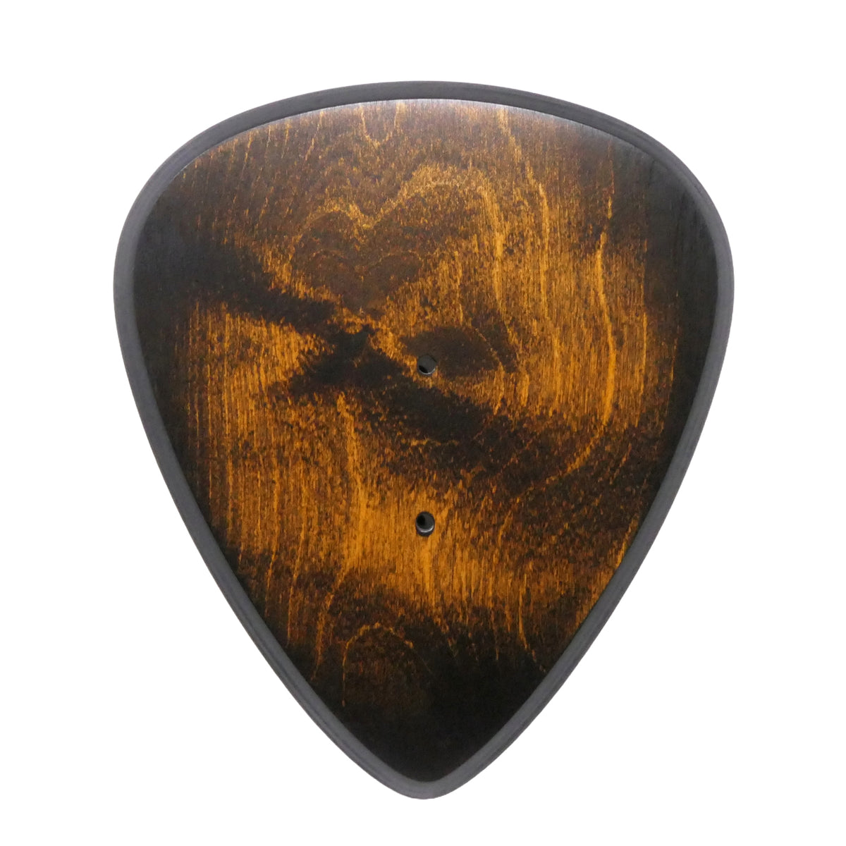 Gitarrenhalter aus Holz Orange Schwarz – DARK EDGE FOUR