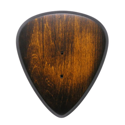 Gitarrenhalter aus Holz Orange Schwarz – DARK EDGE FOUR