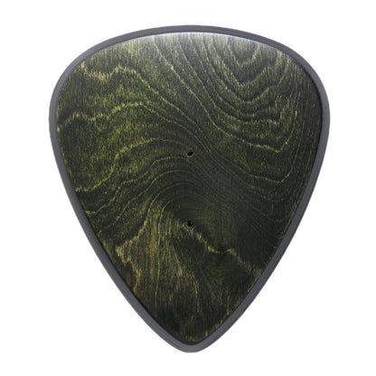 Gitarrenhalter aus Holz Reptil-Grün Schwarz – DARK EDGE FOUR