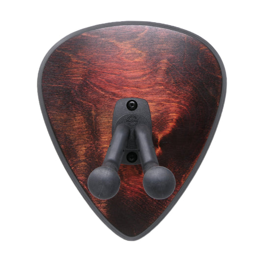 Gitarrenhalter aus Holz Rot Schwarz – DARK EDGE FOUR