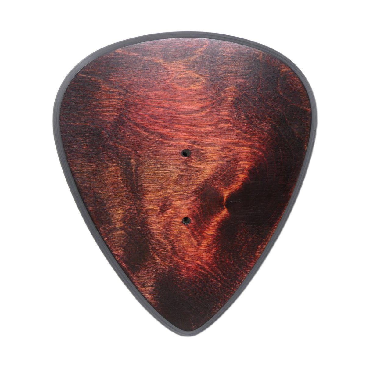 Gitarrenhalter aus Holz Rot Schwarz – DARK EDGE FOUR