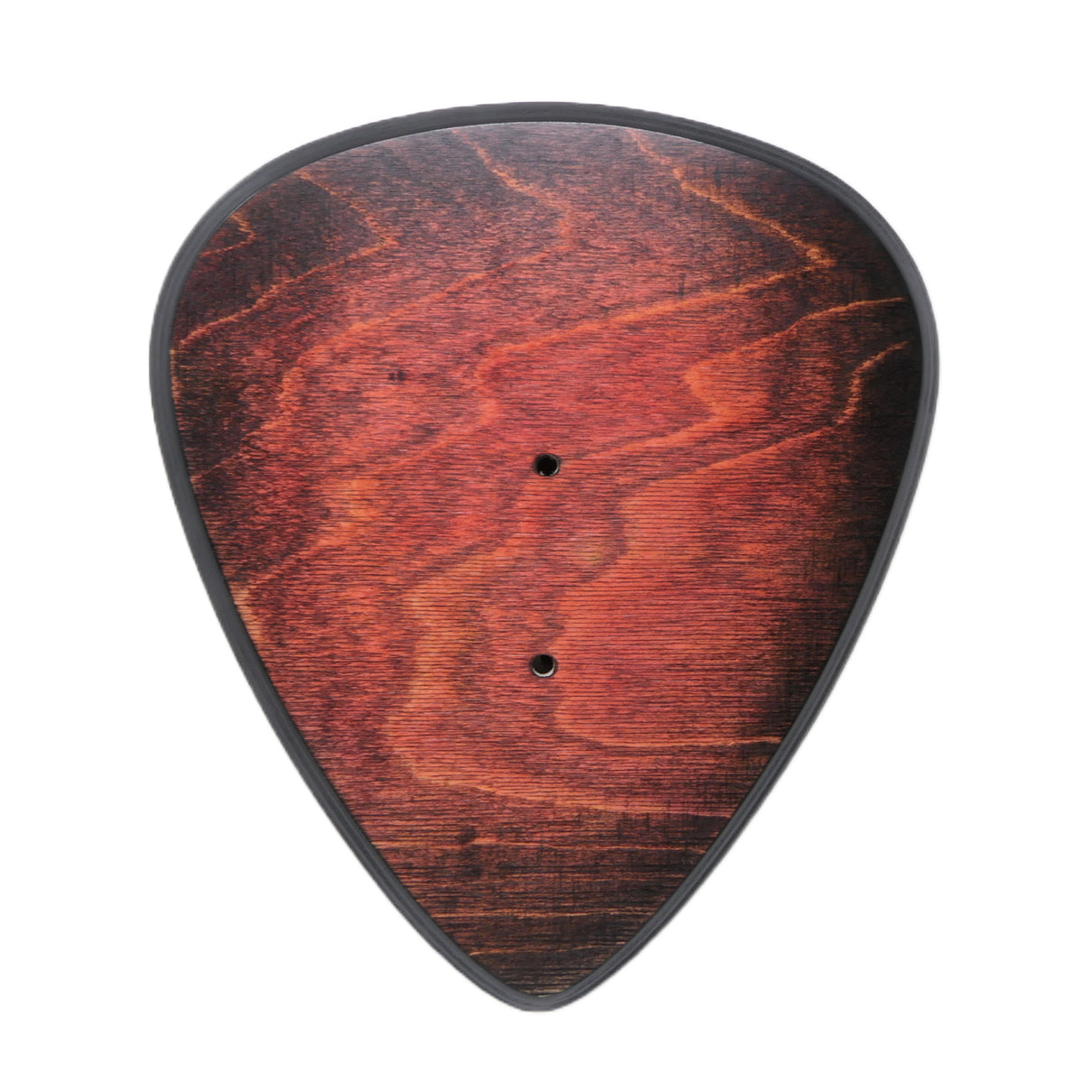 Gitarrenhalter aus Holz Rot Schwarz – DARK EDGE FOUR