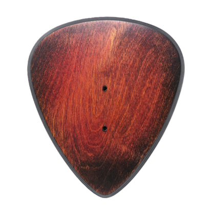 Gitarrenhalter aus Holz Rot Schwarz – DARK EDGE FOUR