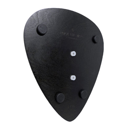 Gitarrenhalter aus Holz Orange Schwarz – DARK EDGE FOUR