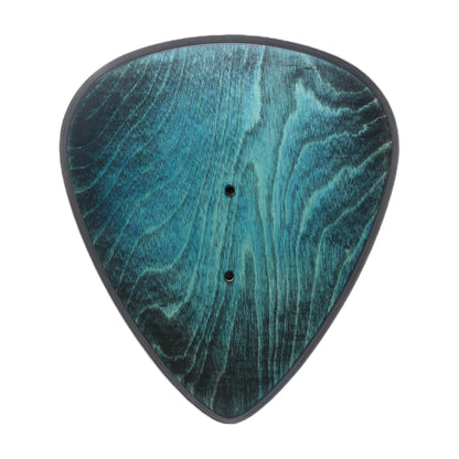 Gitarrenhalter aus Holz Türkis Schwarz – DARK EDGE FOUR