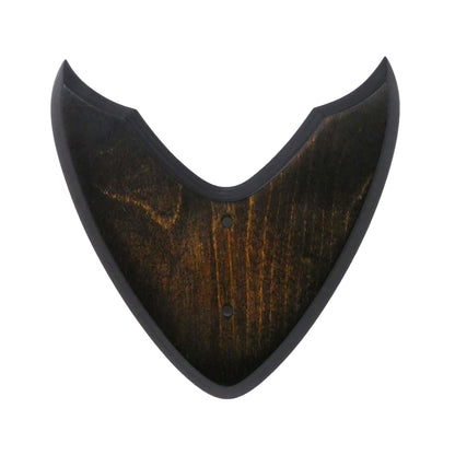 Gitarrenhalter aus Holz Amber Schwarz – DARK EDGE SIX