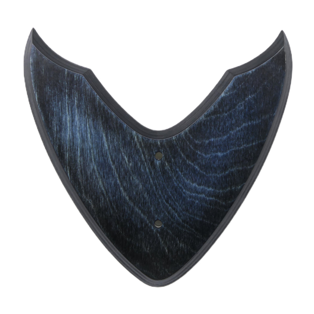 Gitarrenhalter aus Holz Blau Schwarz – DARK EDGE SIX