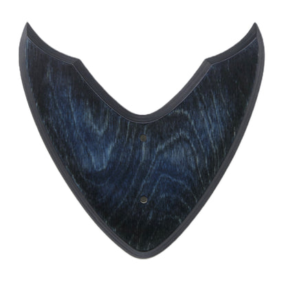 Gitarrenhalter aus Holz Blau Schwarz – DARK EDGE SIX