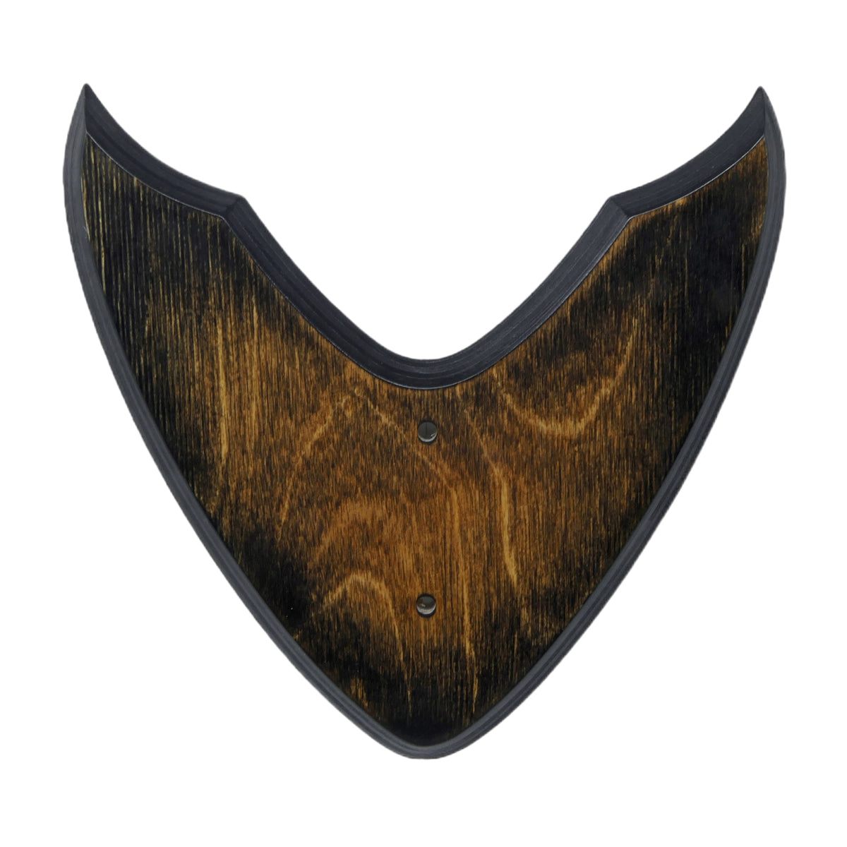 Gitarrenhalter aus Holz Braun Schwarz – DARK EDGE SIX