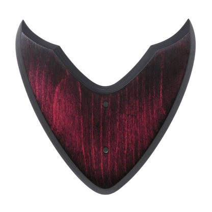 Gitarrenhalter aus Holz Cherry-Rot Schwarz – DARK EDGE SIX