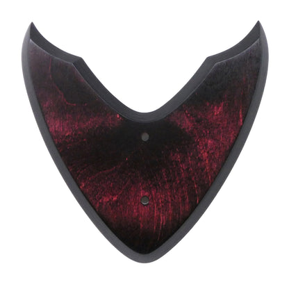 Gitarrenhalter aus Holz Cherry-Rot Schwarz – DARK EDGE SIX