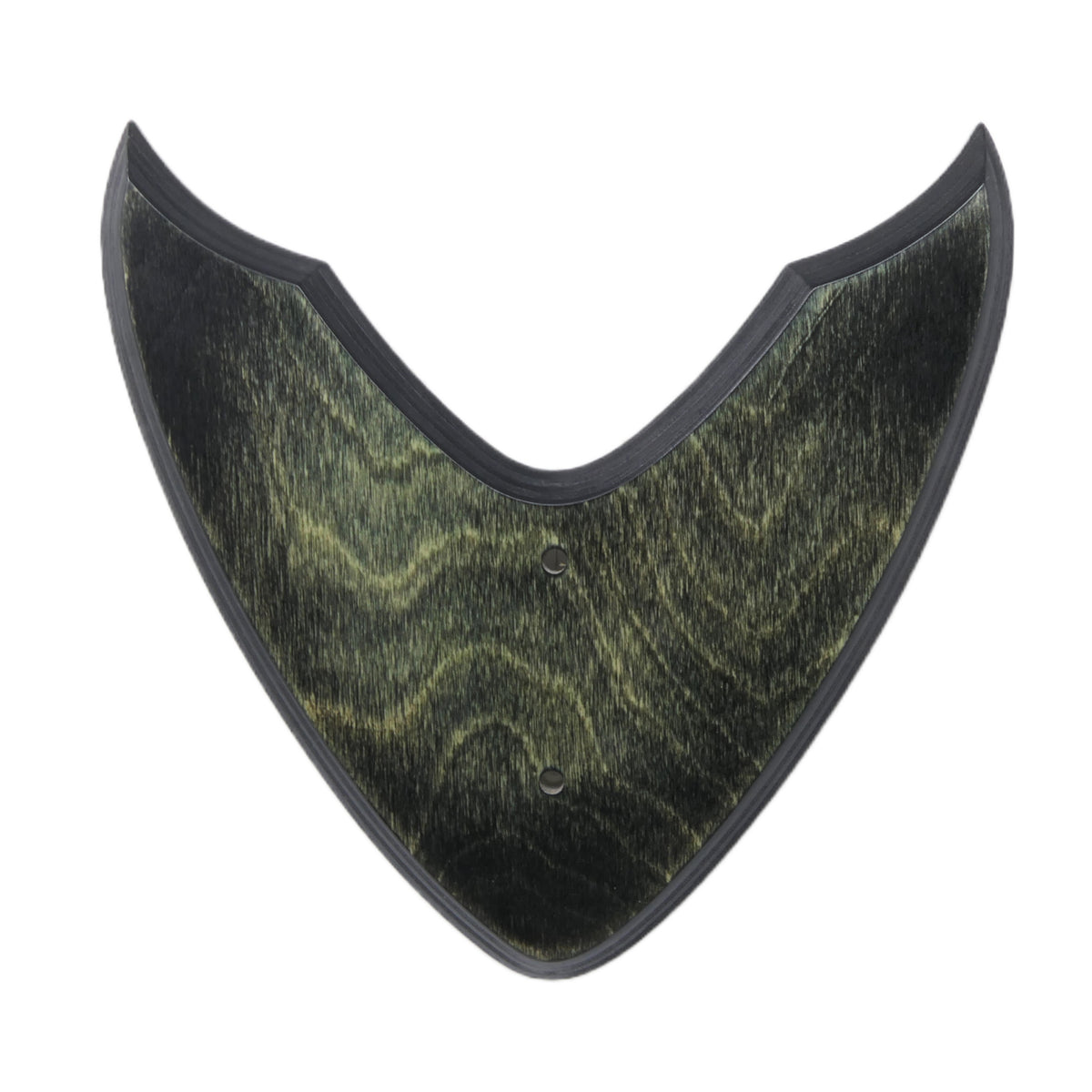 Gitarrenhalter aus Holz Grün Schwarz – DARK EDGE SIX