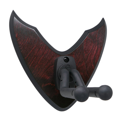 Gitarrenhalter aus Holz Mahagoni Schwarz – DARK EDGE SIX