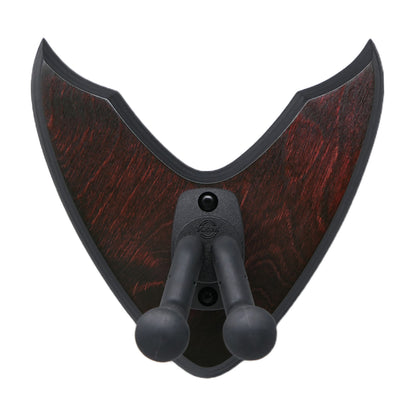 Gitarrenhalter aus Holz Mahagoni Schwarz – DARK EDGE SIX