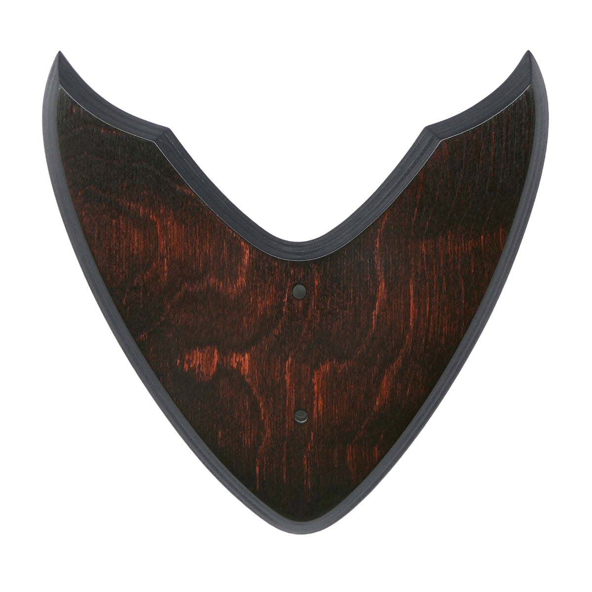 Gitarrenhalter aus Holz Mahagoni Schwarz – DARK EDGE SIX