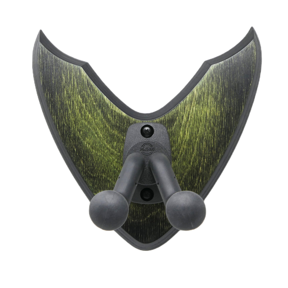 Gitarrenhalter aus Holz Reptil-Grün Schwarz – DARK EDGE SIX
