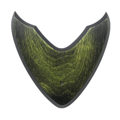 Gitarrenhalter aus Holz Reptil-Grün Schwarz – DARK EDGE SIX
