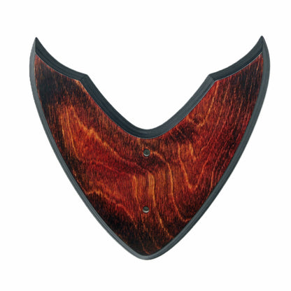 Gitarrenhalter aus Holz Rot Schwarz – DARK EDGE SIX