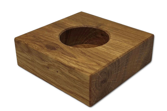 LED-Teelichthalter aus Eiche OAK PURE von ROCK THE WALL