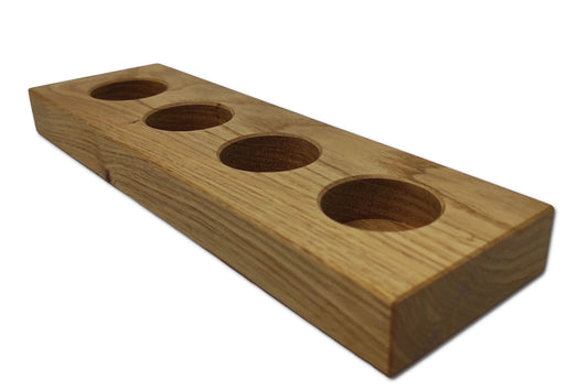 LED-Teelichthalter aus Eiche OAK PURE von ROCK THE WALL