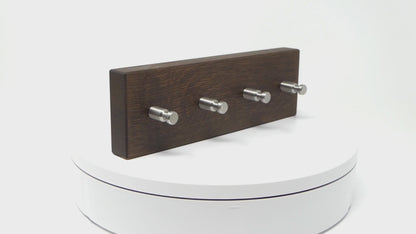 Schlüsselboard Räuchereiche 25 cm – OAK NOIR