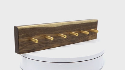 Schlüsselboard Räuchereiche 35 cm – OAK NOIR