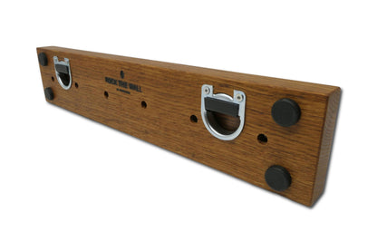 Schlüsselboard Roteiche 40 cm – Platin Silber