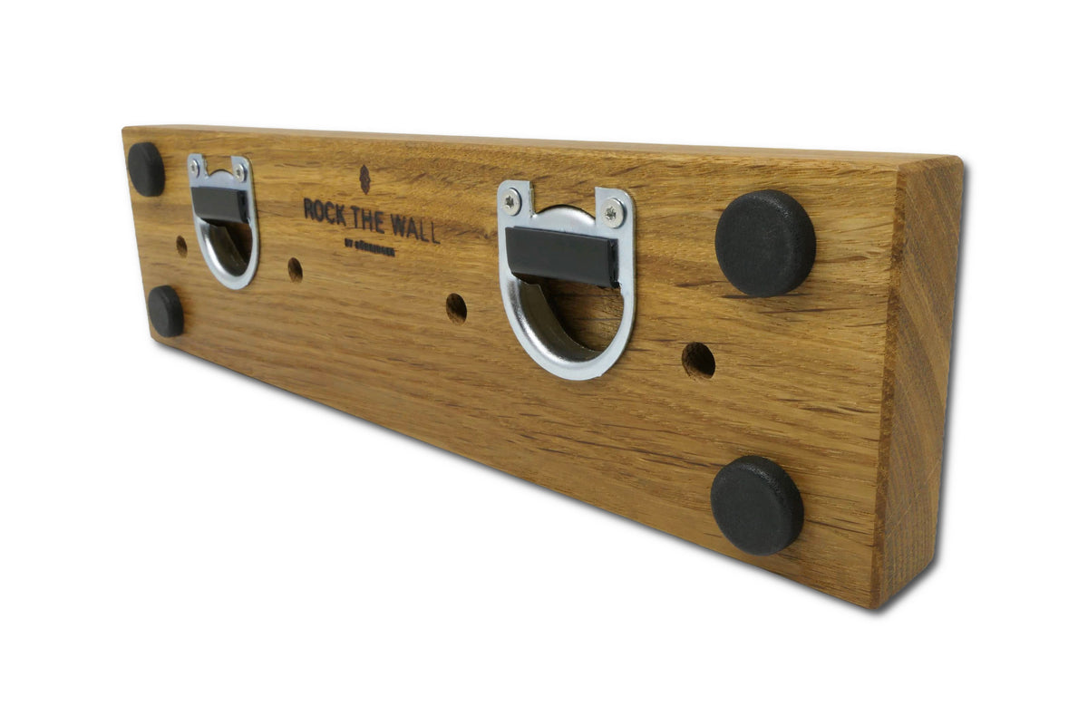Aufhängesystem des Schlüsselboards mit Öse und verdeckter Wandmontage