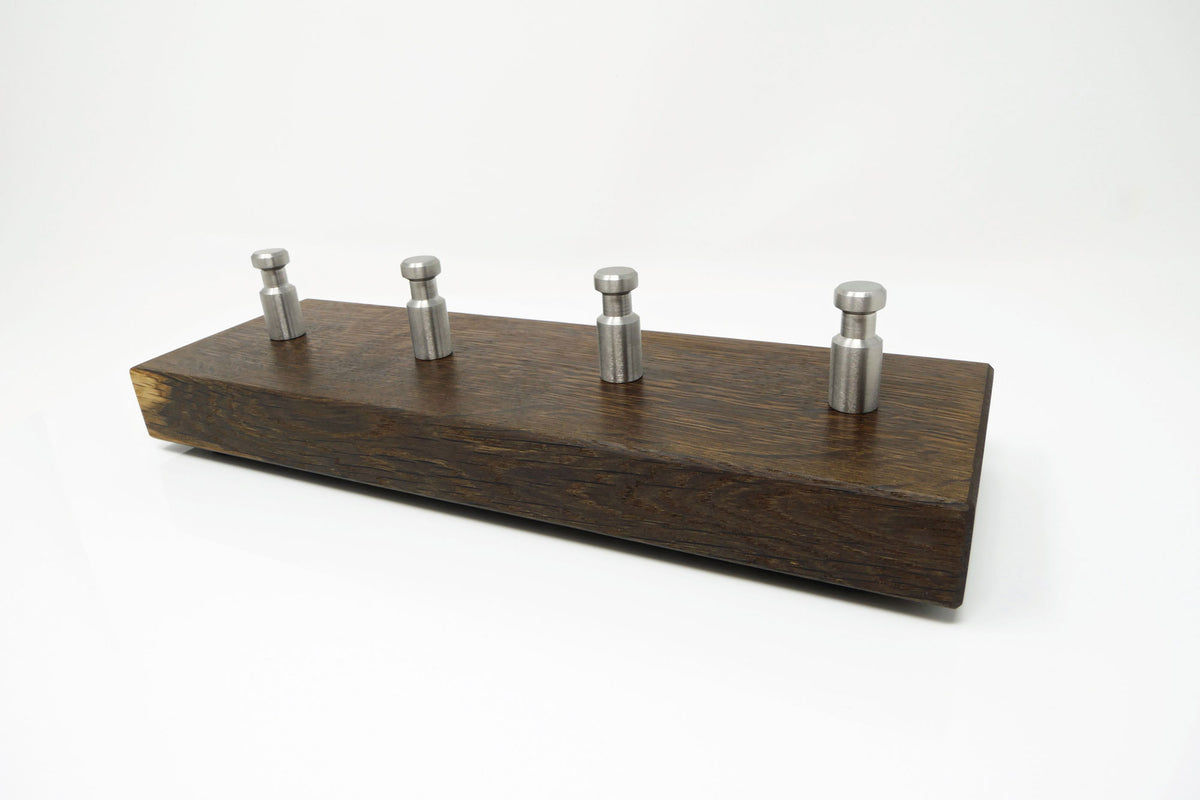 Schlüsselboard Räuchereiche 25 cm – OAK NOIR