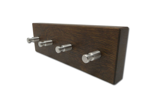 Schlüsselboard Räuchereiche 25 cm – OAK NOIR