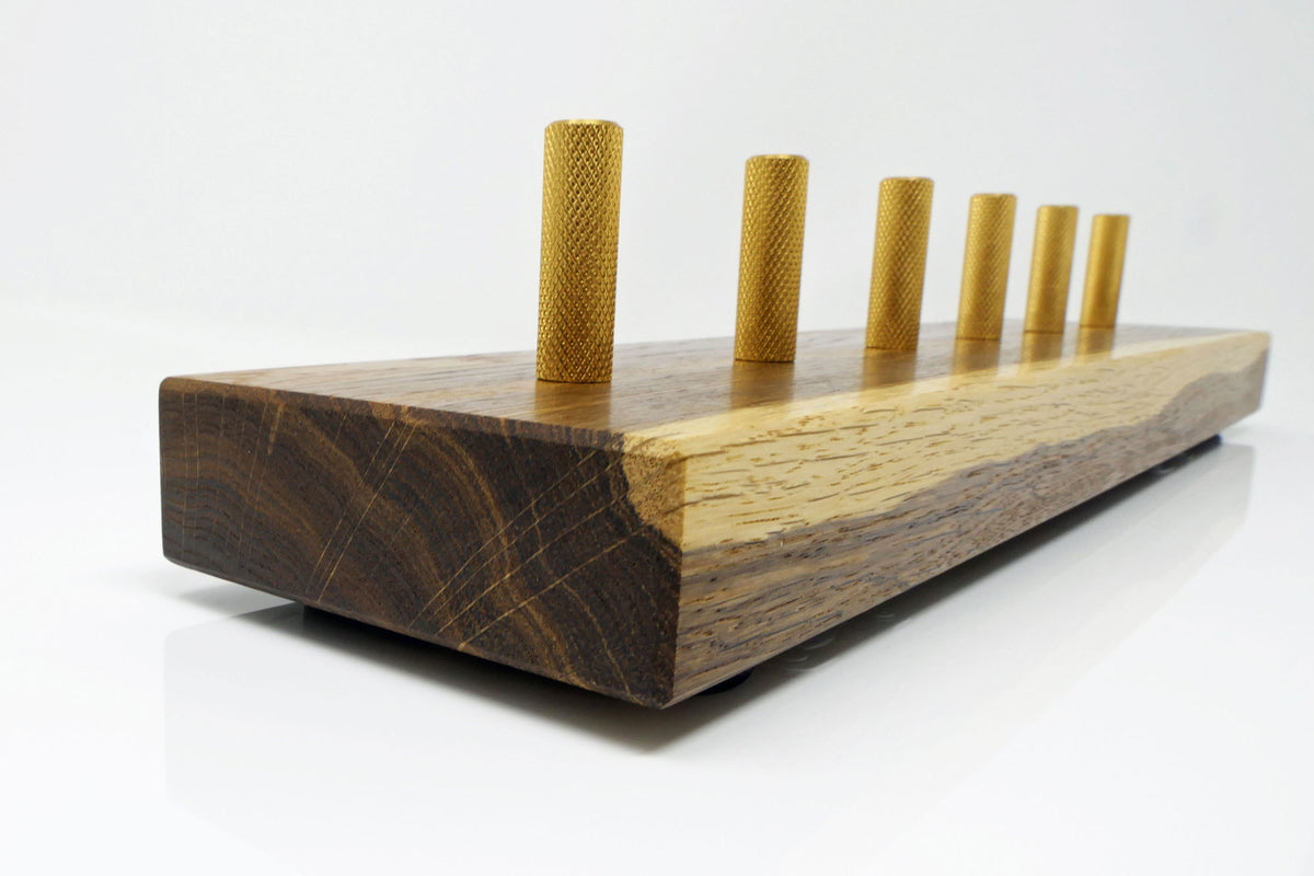 Schlüsselboard Räuchereiche 35 cm – OAK NOIR