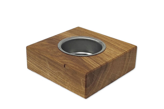 Teelichthalter aus Eiche OAK PURE von ROCK THE WALL