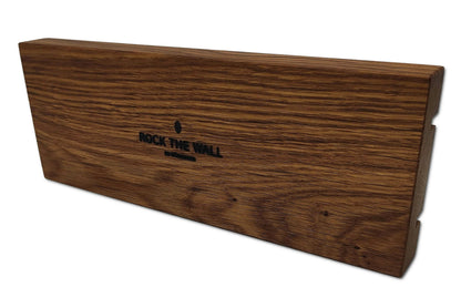 Visitenkartenhalter aus Roteiche 27 cm - Perlweiß